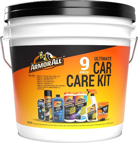 Car Care Kit 9 -Count Spray Car Exterior Cleaner