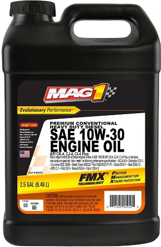 Mag 1 10W30 Ck4 H/D Diesel Oil 2.5 Gal
