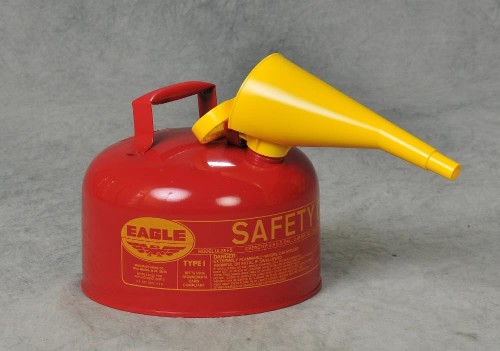 2.5-Gallon Metal Gasoline Can
