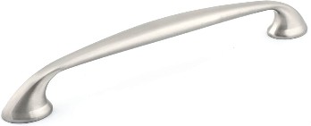Montreal 7-9/16-in , 192mm Center to Center Brushed Nickel Cylindrical Handle Drawer Pull
