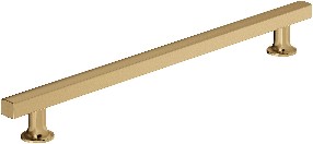 Everett 10-1/16-in , 256mm Center to Center Champagne Bronze Rectangular Bar Drawer Pulls