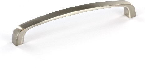 Woburn 5-1/16-in , 128mm Center to Center Brushed Nickel Arch Handle Drawer Pull