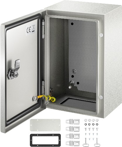 1 -Gang Steel Weatherproof New work Switch/Outlet Electrical Box