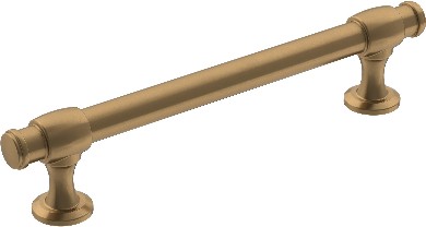 Winsome 5-1/16-in , 128mm Center to Center Champagne Bronze Cylindrical Bar Drawer Pull