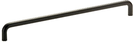 Livingston 11-3/8-in , 288mm Center to Center Matte Black Cylindrical Handle Drawer Pulls