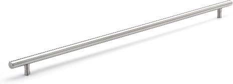 Tivoli 22-1/8-in , 562mm Center to Center Stainless Steel Cylindrical Handle Drawer Pull
