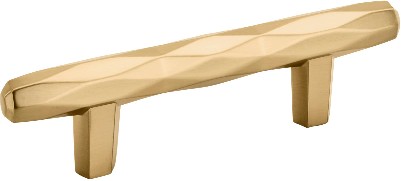 St. Vincent 3-in , 76mm Center to Center Champagne Bronze Bar Handle Drawer Pulls