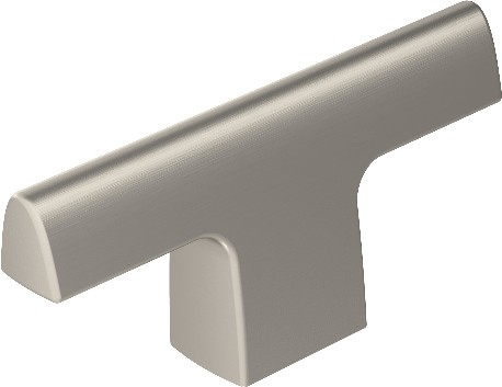 Riva 2-1/2-in Satin Nickel Bar Contemporary Cabinet Knob
