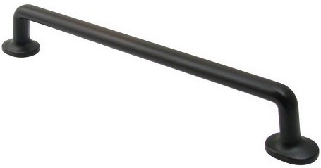 Traditional 10-in , 256mm Center to Center Oil-rubbed bronze Dual Mount Cylindrical Handle Drawer Pull