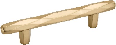 St. Vincent 3-3/4-in , 96mm Center to Center Champagne Bronze Rectangular Handle Drawer Pull