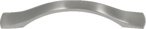 Harmony 5-1/16-in , 128mm Center to Center Satin Nickel Arch Handle Drawer Pull