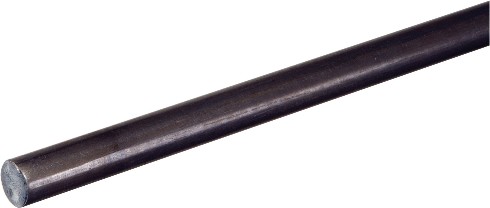 1/2-in x 3-ft Plain Cold rolled steel Weldable Solid Round Rod