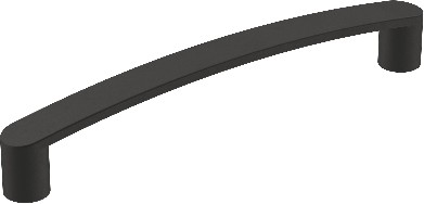 Rift 5-1/16-in , 128mm Center to Center Matte Black Arch Handle Drawer Pull