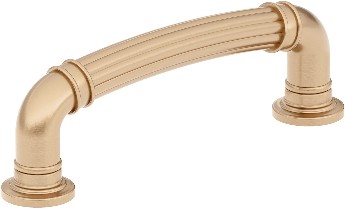 Casoria 3-3/4-in , 96mm Center to Center Champagne Bronze Arch Handle Drawer Pull
