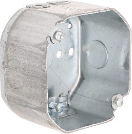 RACO Galvanized Steel New Work/Old Work Octagonal Electrical Box