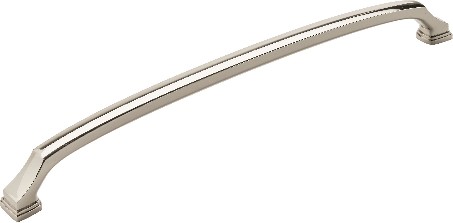 Revitalize 18-in , 457mm Center to Center Polished Nickel Arch Handle Appliance Drawer Pulls