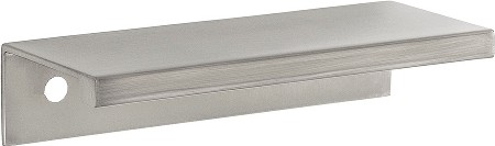 Ethan 3-in , 76mm Center to Center Satin Nickel Rectangular Finger Drawer Pull