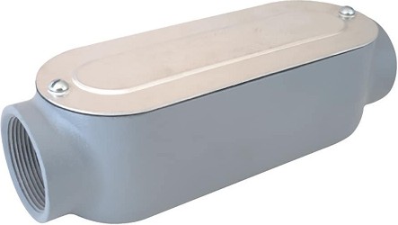 3/4-in Rigid Threaded 3/4-in Aluminum Type C conduit bodies