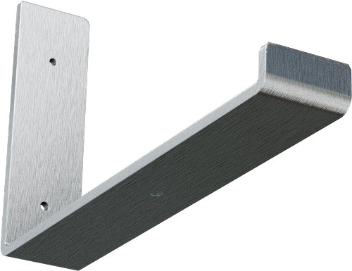 Steel Hanging Shelf 12-in x 2-in x 7-in Stainless steel Steel Countertop support bracket