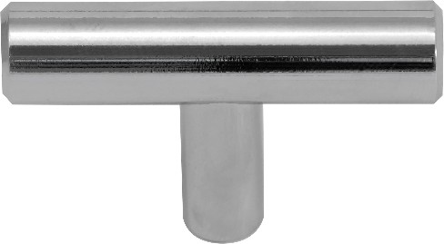 Melrose 2-in Polished Chrome Bar Contemporary Cabinet Knob 10 -Pack