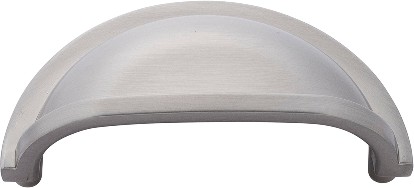 Williamsburg 3-in , 76mm Center to Center Stainless Steel Arch Cup Drawer Pull 10 -Pack