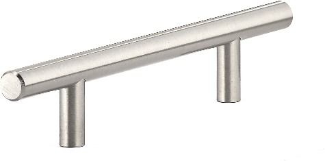 Washington 4-1/4-in , 108mm Center to Center Brushed Nickel Cylindrical Handle Drawer Pull