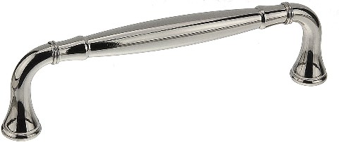 Candiac 5-1/16-in , 128mm Center to Center Polished Nickel Cylindrical Handle Drawer Pull
