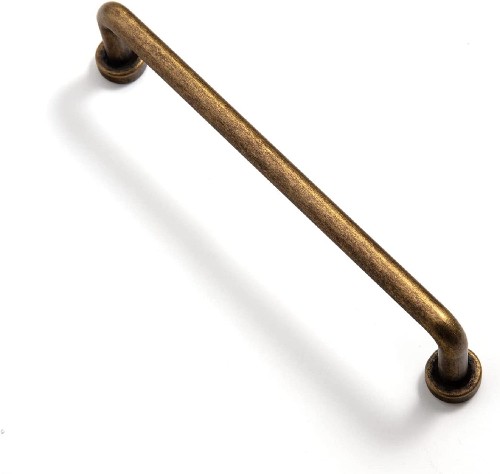5-1/16-in , 128mm Center to Center Antique Brass Cylindrical Handle Drawer Pulls 6 -Pack
