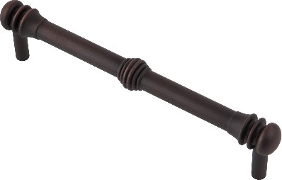 Charlotte 6-in , 152mm Center to Center Satin copper Cylindrical Bar Drawer Pull