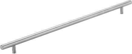 Tivoli 16-1/8-in , 410mm Center to Center Stainless Steel Cylindrical Handle Drawer Pull