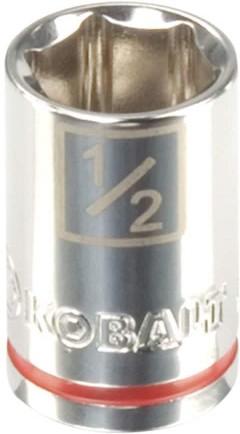 3/8-in Drive Standard (SAE) 1/2-in Shallow Socket