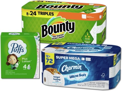 Household Paper Products with Charmin UltraSoft