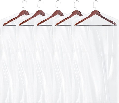 Scent free Clear Indoor Plastic Kitchen Trash Bag 50 -Count