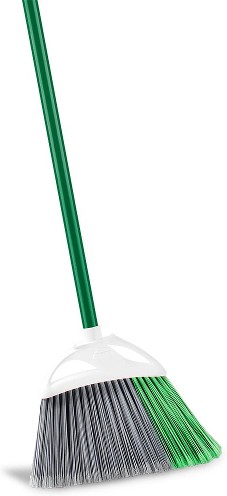 11.13-in Poly fiber Multi-surface Angle Upright Broom