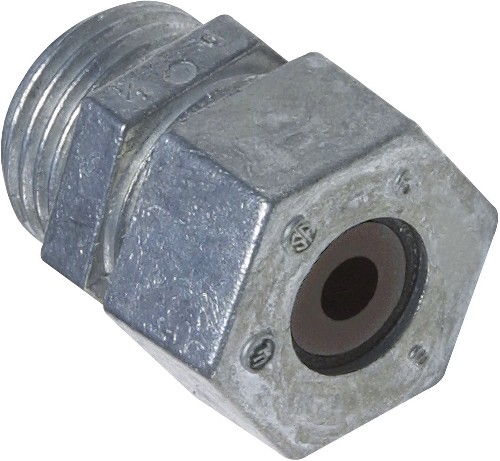 1/2-in Die cast zinc Cord grip Connector Conduit Fittings