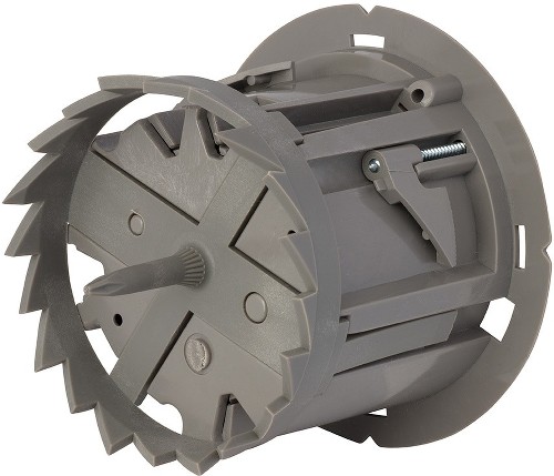 Smart box 1 -Gang Polycarbonate Old work Round Electrical Box