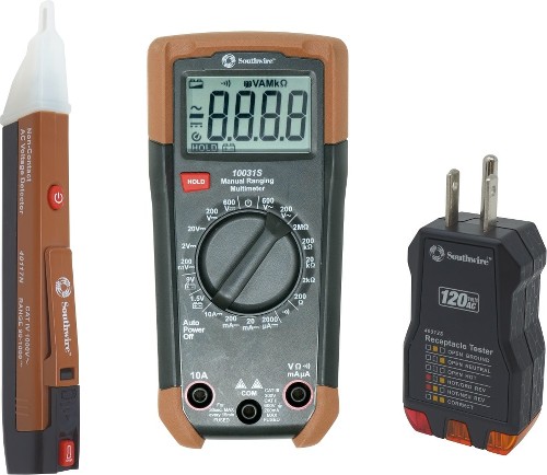 Digital Display Multimeter 10 Amp 90 to 1000 V -Volt