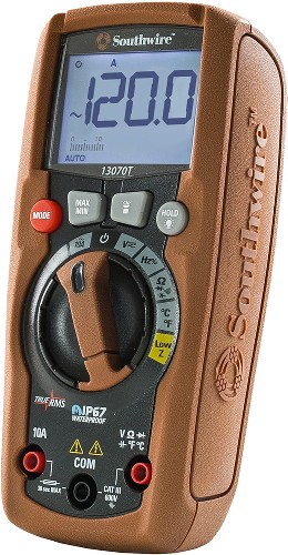 Digital Display Multimeter 10 Amp 600 -Volt