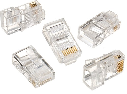 100 -Pack Cat5e RJ45 Modular plug