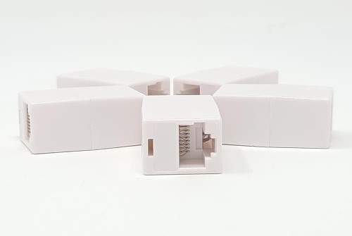 5 -Pack Cat5e RJ45 In-line coupler