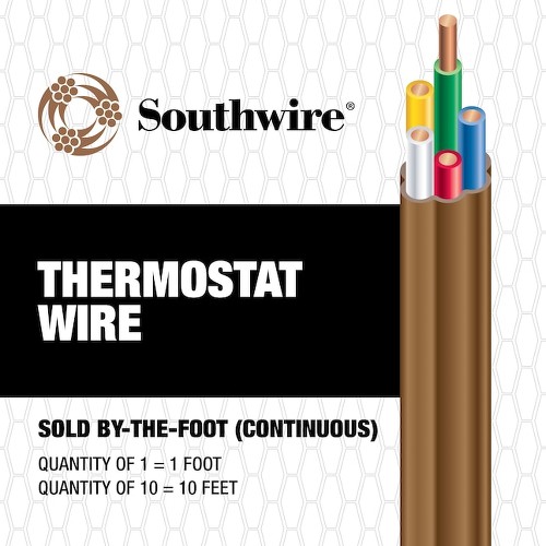18 / 5 Solid Thermostat Wire ( By-the-foot )