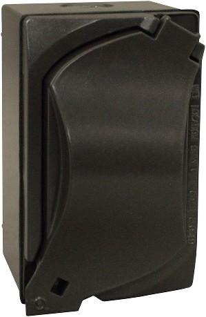 1 -Gang Metal Weatherproof New work Switch/Outlet Electrical Box