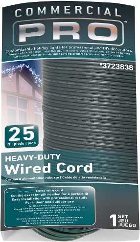Commercial Pro 25-ft 18 / 1 Green Indoor/Outdoor Heavy Duty General Extension Cord