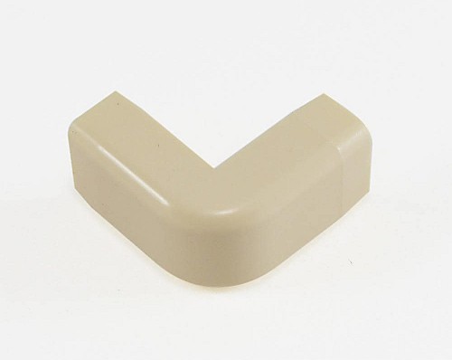 CableHider Almond Raceway outside elbow