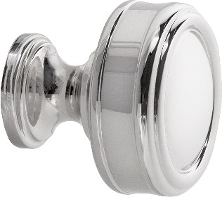 Paris 1-1/2-in Polished Nickel Round Classic Cabinet Knob