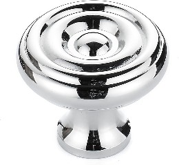 Laval 1-1/4-in Chrome Round Traditional Cabinet Knob