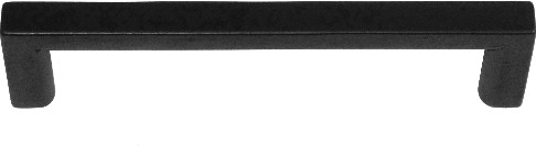 Cosmopolitan 10-1/16-in , 256mm Center to Center Matte Black Rectangular Handle Drawer Pull