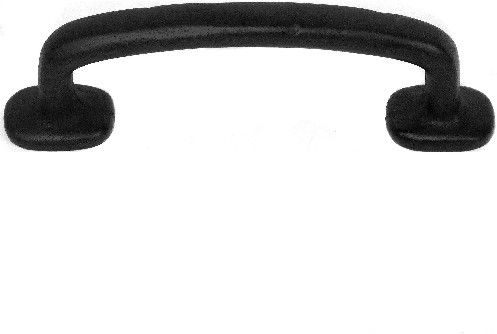 Riverstone 5-in , 127mm Center to Center Matte Black Rectangular Handle Drawer Pulls