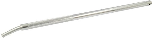 36" Winch Bar, Chrome Finish Steel Strap anchor