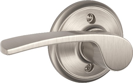 Merano Satin Nickel Interior Hall/Closet Dummy Door Handle